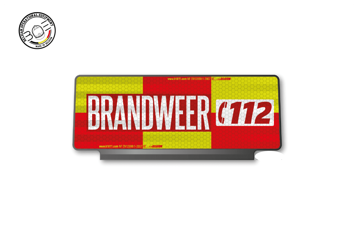 Brandweer112 pare-soleil