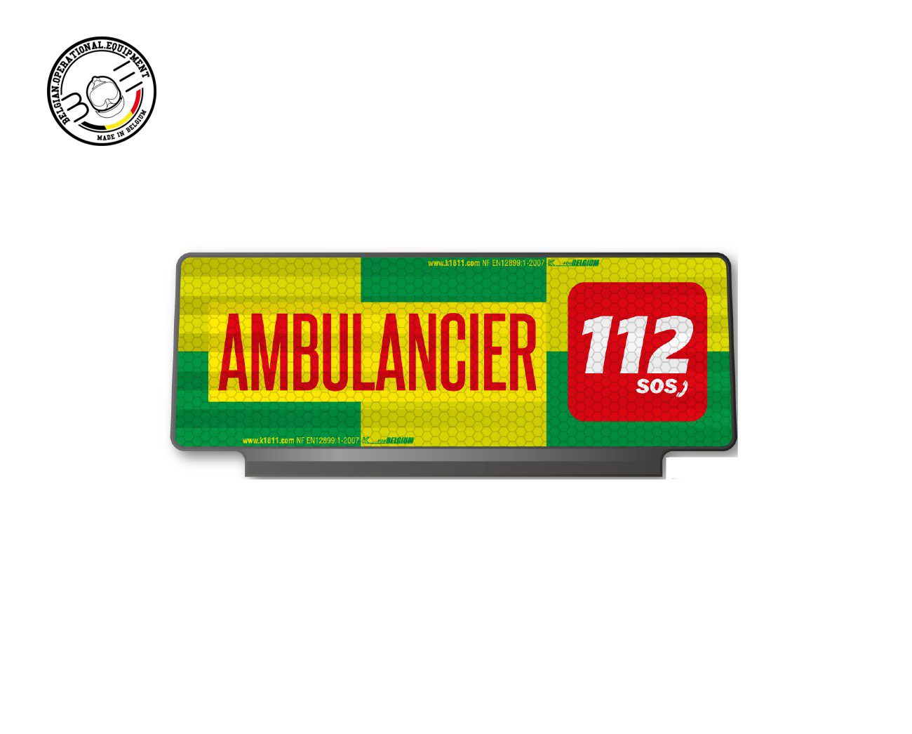 Plaque ambulancier-100