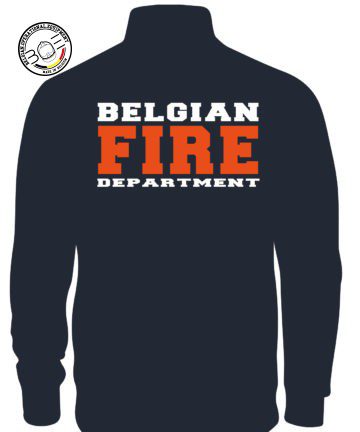 Full zip sweat cardigan FIRE Dept