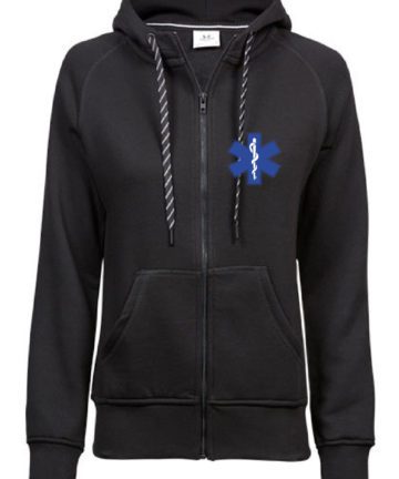 -FEMME- Sweat à capuche avec tirette " Star Of Life Colors "