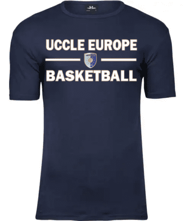 T-SHIRT COTON ADULTE SUPPORTER Navy UCCLE