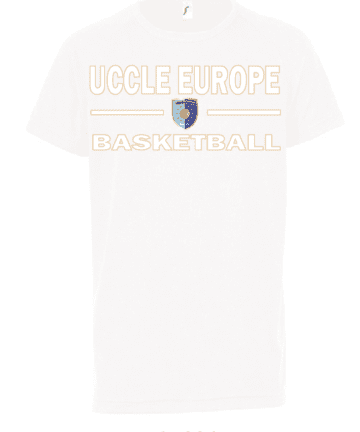 T-shirt training White Kids UCCLE