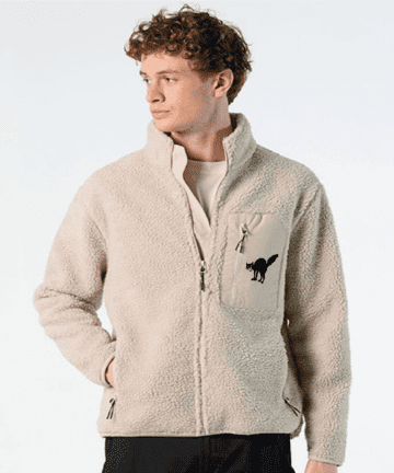 Sherpa longue manche CHAT NOIR NATURE