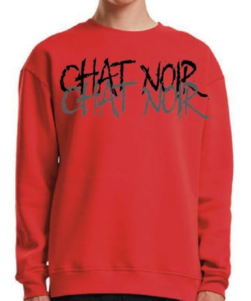 SWEAT RED Chat Noir