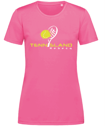 T-shirt active dry Adulte Femme rose Tennisland