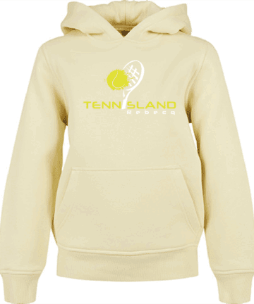 Hoodies Kids TennisLand Soft Yellow