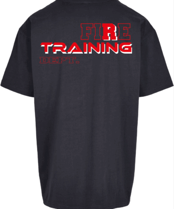 T-shirt Oversize  Fire Training Navy